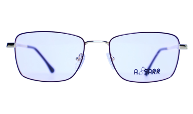 Men’s full-rim gold metal medical glasses