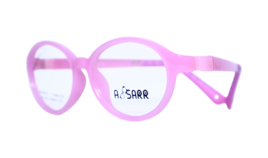 Rose Pink Eyeglasses for Girls - Image 2