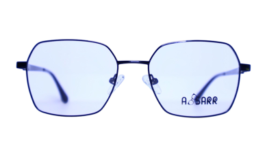 Unisex full-rim square eyeglasses with a bold and modern look